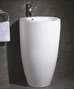 Chậu Lavabo Lăng Trụ Đứng LV133