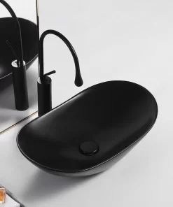 Chậu Rửa Mặt Thiên Nhiên Màu Đen KB0990