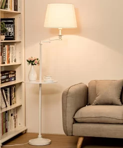 ĐÈN CÂY ĐỨNG LOG PHONG CÁCH VINTAGE DC-IN-5001